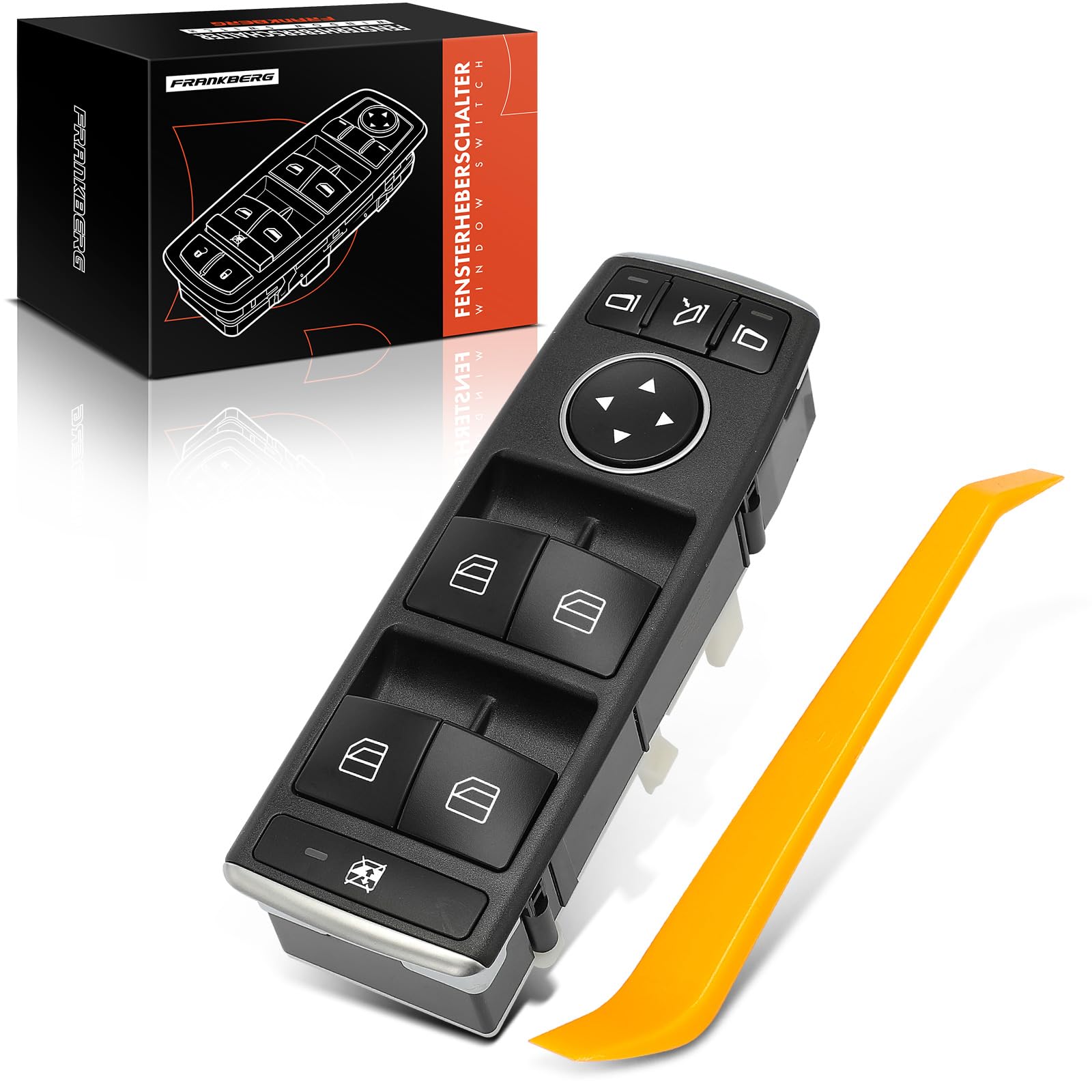 Frankberg Alzacristalli elettrico senza motore Posteriore sinistro per A3 8P1 A3 Sportback 8PA berlina 2003-2013 8P4839461A
