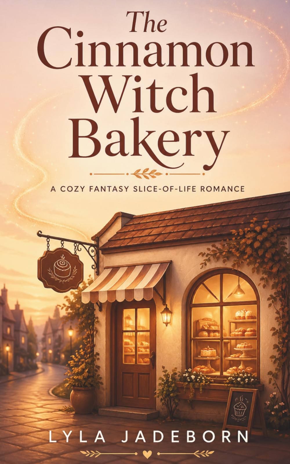 Sweet Spells and Second Chances: A Cozy Fantasy Romance of Letters, Pastries, and New Beginnings Book 2 of The Cinnamon Witch Bakery Series