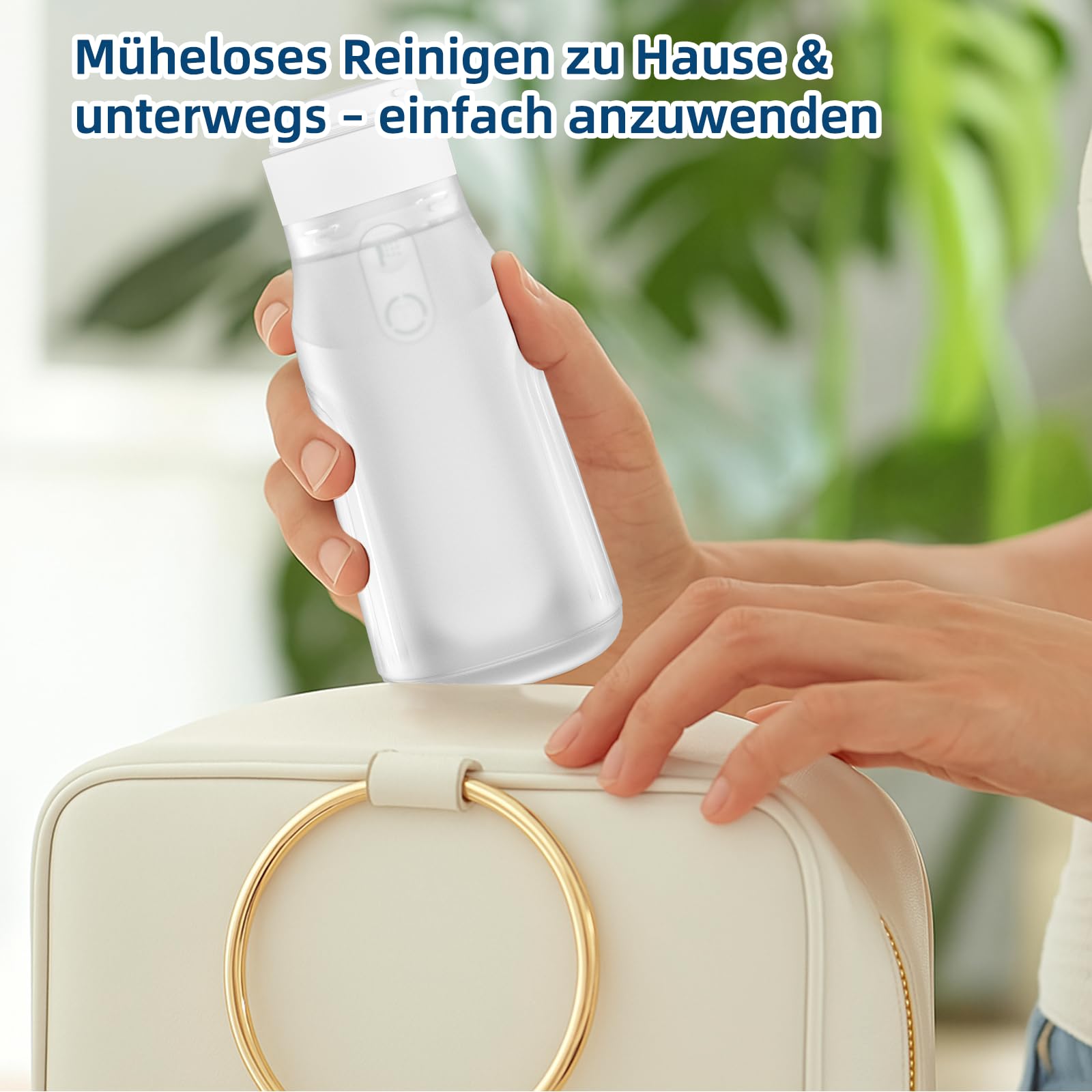 Tragbares Reise-Bidet 400 ml – Handheld, IPX7 wasserdicht, 3 Druckstufen – ideal für Outdoor, Camping & persönliche Hygiene
