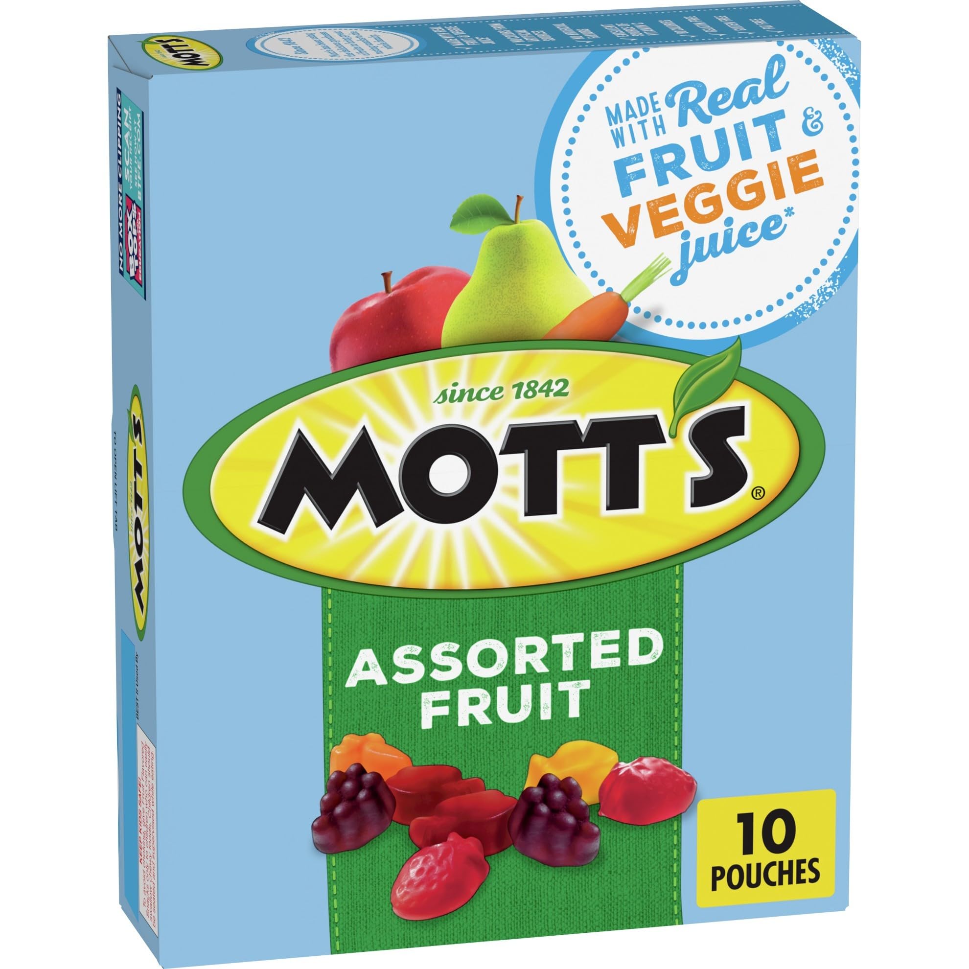 Mott's Medleys Assorted Fruit Flavored Snacks Pouches, 8 Ounce