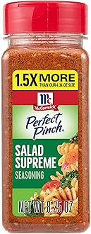 McCormick Perfect Pinch Salad Supreme Seasoning, 8.25 oz