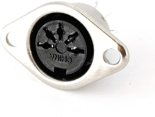 REAN 5pol DIN Buchse Einbau Rundsteckerbuchse versilberte Kontakte Neutrik NYS325 REAN 5pol DIN Buchse Einbau Rundsteckerbuchse versilberte Kontakte Neutrik NYS325