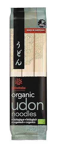 Miniatura 1 de Hakubaku Fideos de trigo Udon orgánicos 1 x 95 onzas