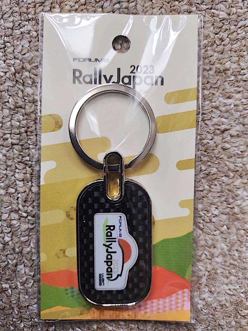 Amazon.co.jp: ラリージャパン 2023 公式ロゴ キーホルダー WRC トヨタ