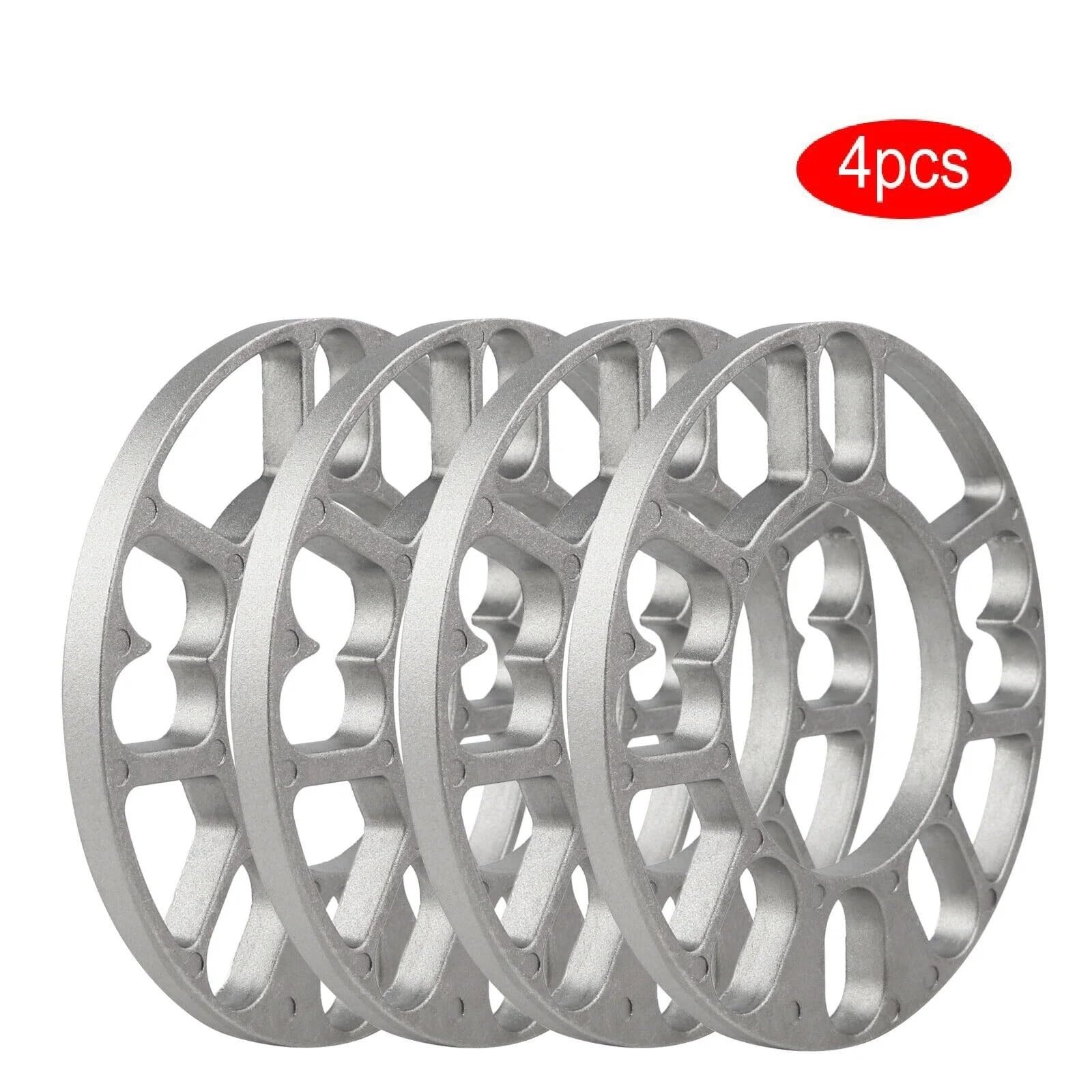 4 Paquets Cales D'espacement Roue 10mm Pour Voiture Jante Moyeu Pour 5 Goujons 5x112 5x100 4x100 4x114.3 5x114 Hubcentric Entretoises Roue