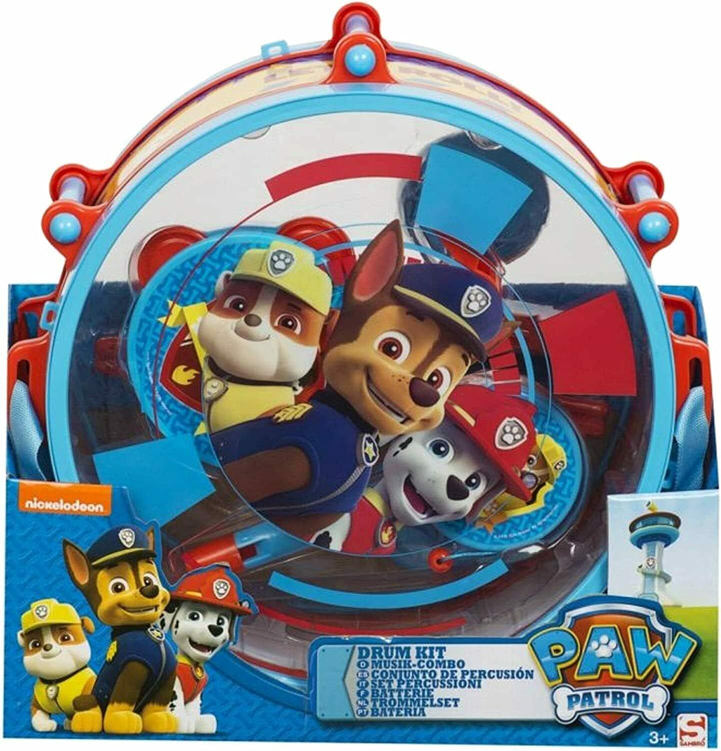 54860 Paw Patrol Drum with Accessories