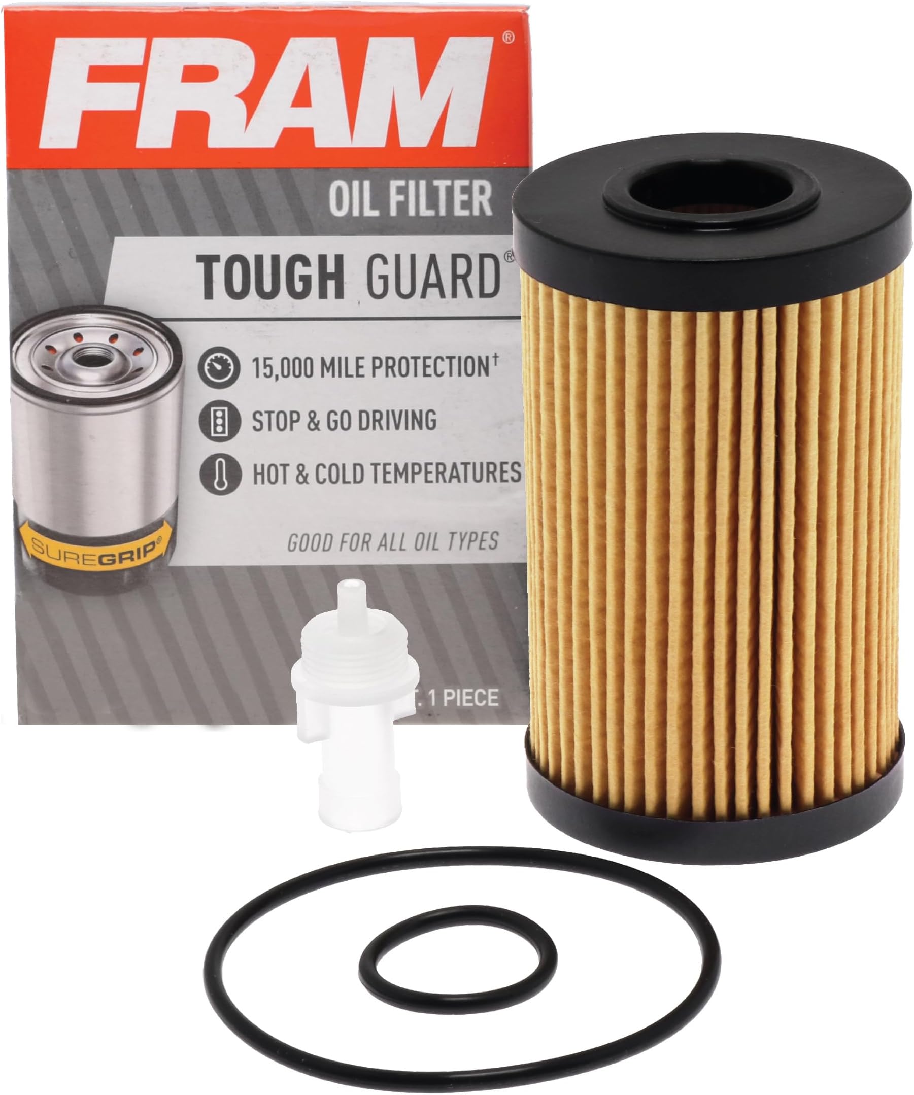 FRAM Tough Guard TG10295, 15K Mile Change Interval Full-Flow Cartridge Oil Filter