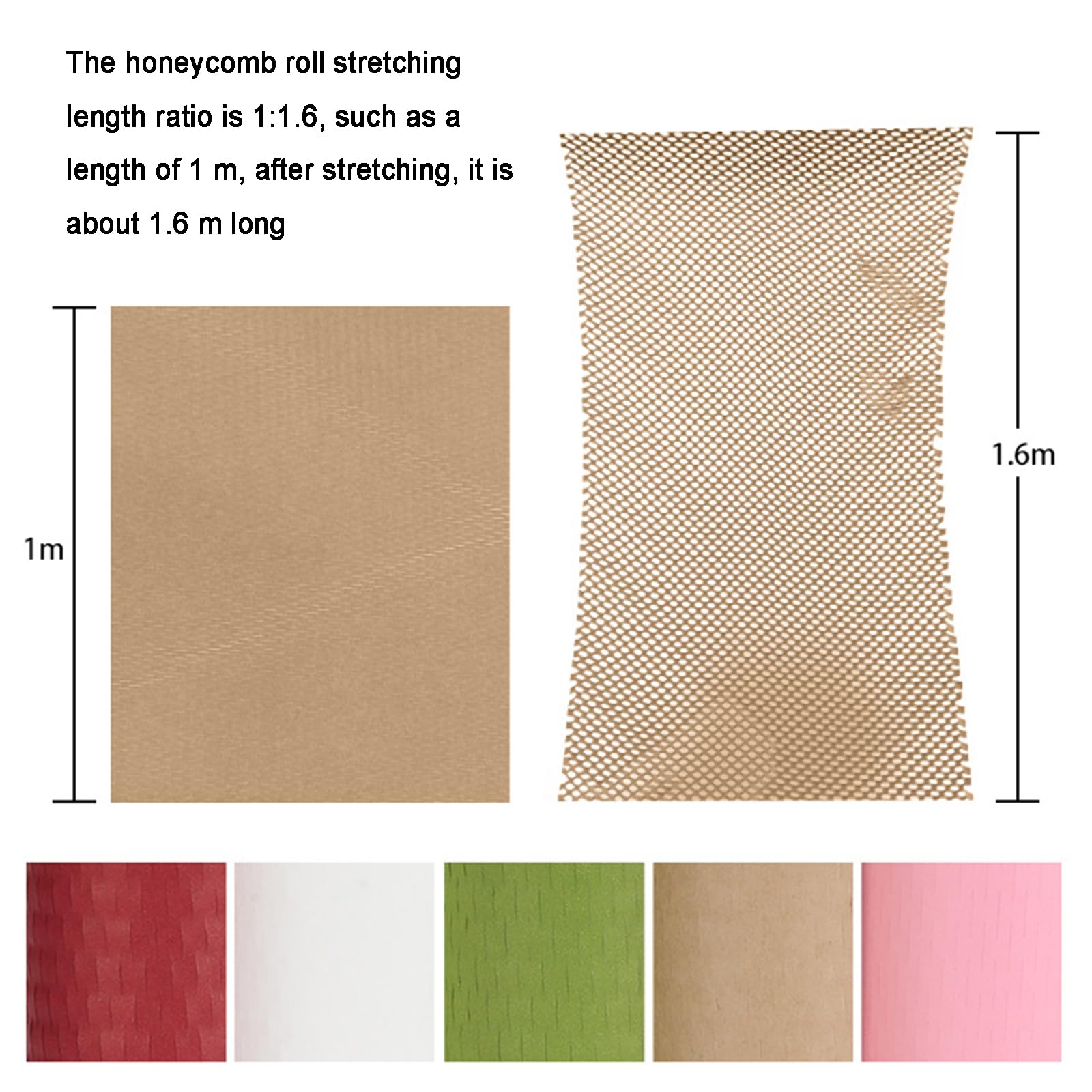 Dispenser per rotolo di carta da imballaggio, tenuta regolabile, larghezza massima 50 cm, migliora l'efficienza di avvolgimento per piccole imprese, ideale per confezioni regalo (solo dispenser)