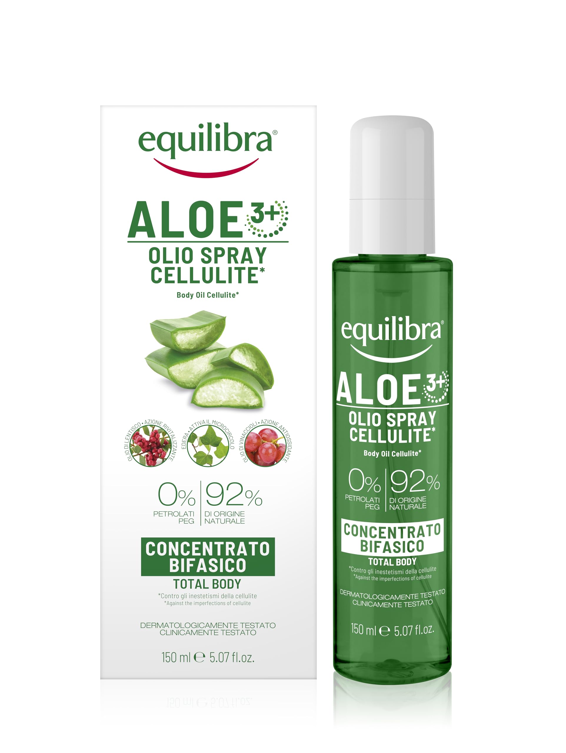 Equilibra Olejek z aloesu, cellulit, 150 ml