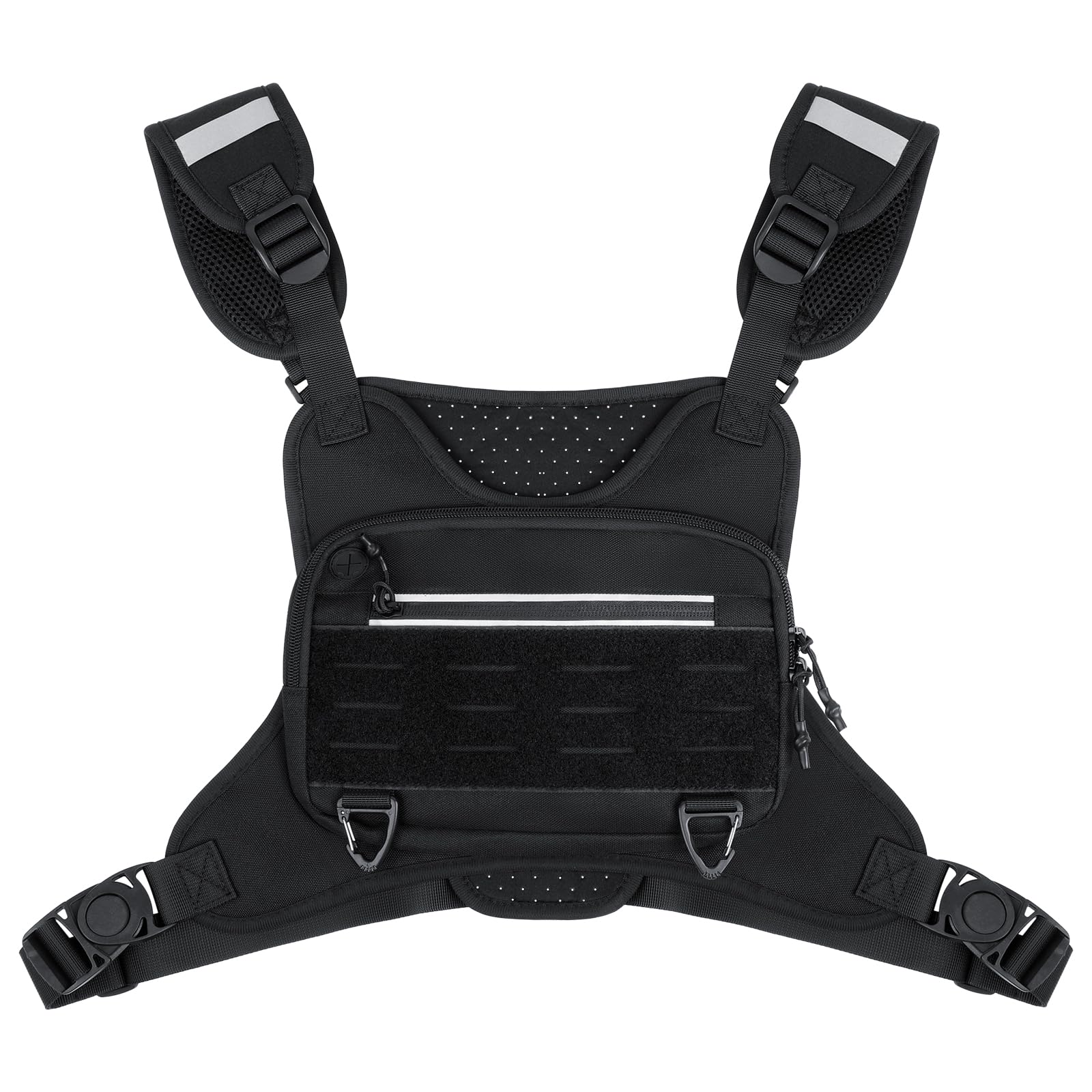 Flintronic Outdoor Chest Lightweight, Security Travel Pouch, Adjustable Belt, for Outdoors, Workout, Hiking Men & Women