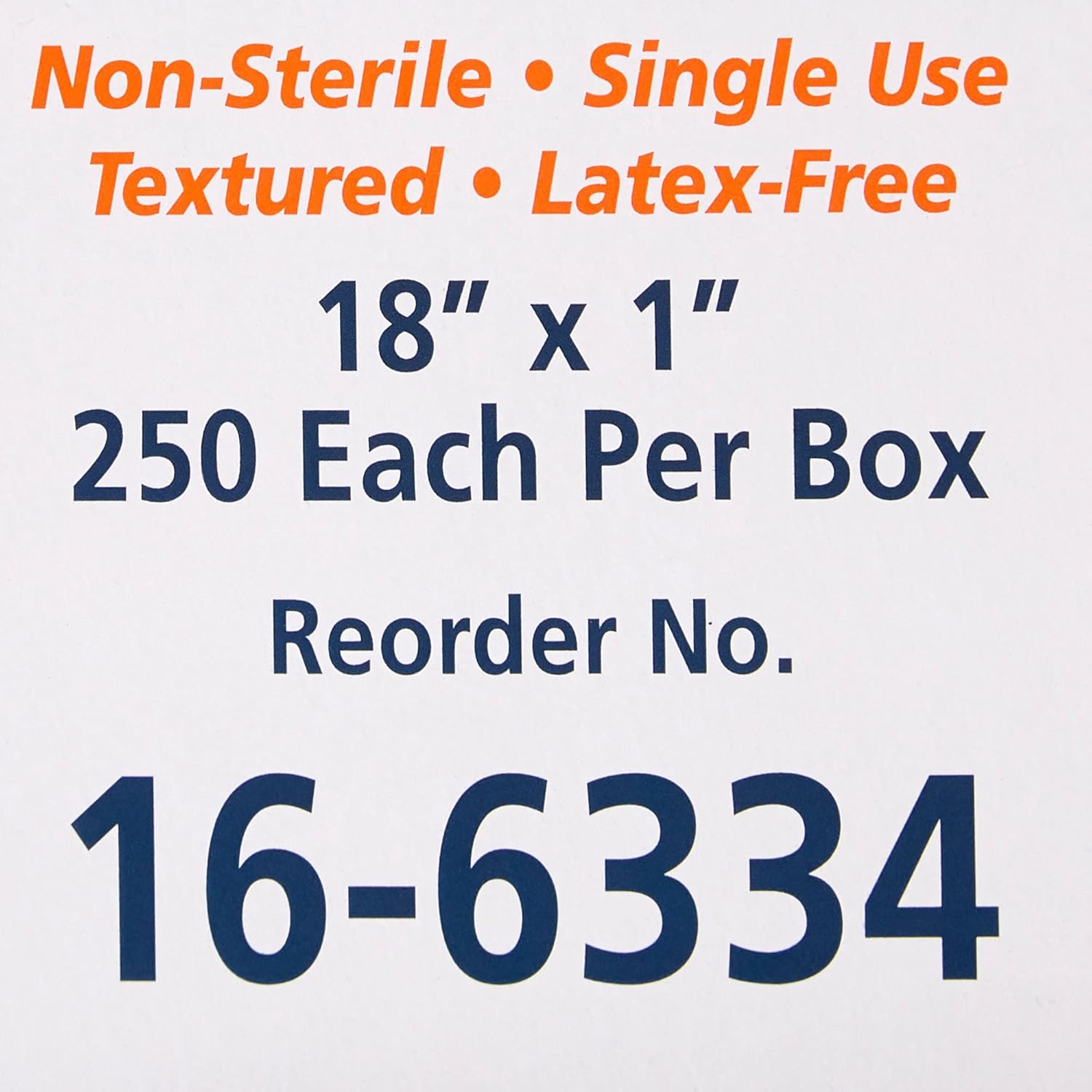 McKesson 16-6334 Tourniquet Band, 18" TPE (Pack of 250)