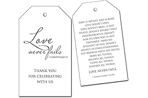 25 Christian Thank You Tags Inspired by 1 Corinthians 13