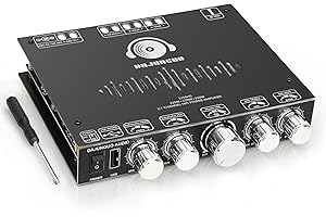 S350HS 220W+350W Amplifier Board with Bluetooth, Subwoofer and Controls