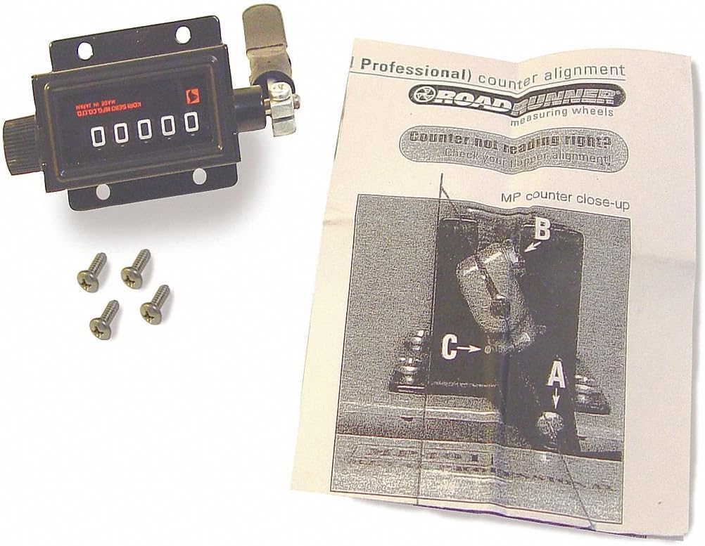 Counter for Measuring Wheels, ABS