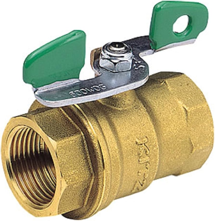 Amazon.com: Kitz KITZ-ZET 1/4B Brass Type 600 Ball Valve, Eco Ball