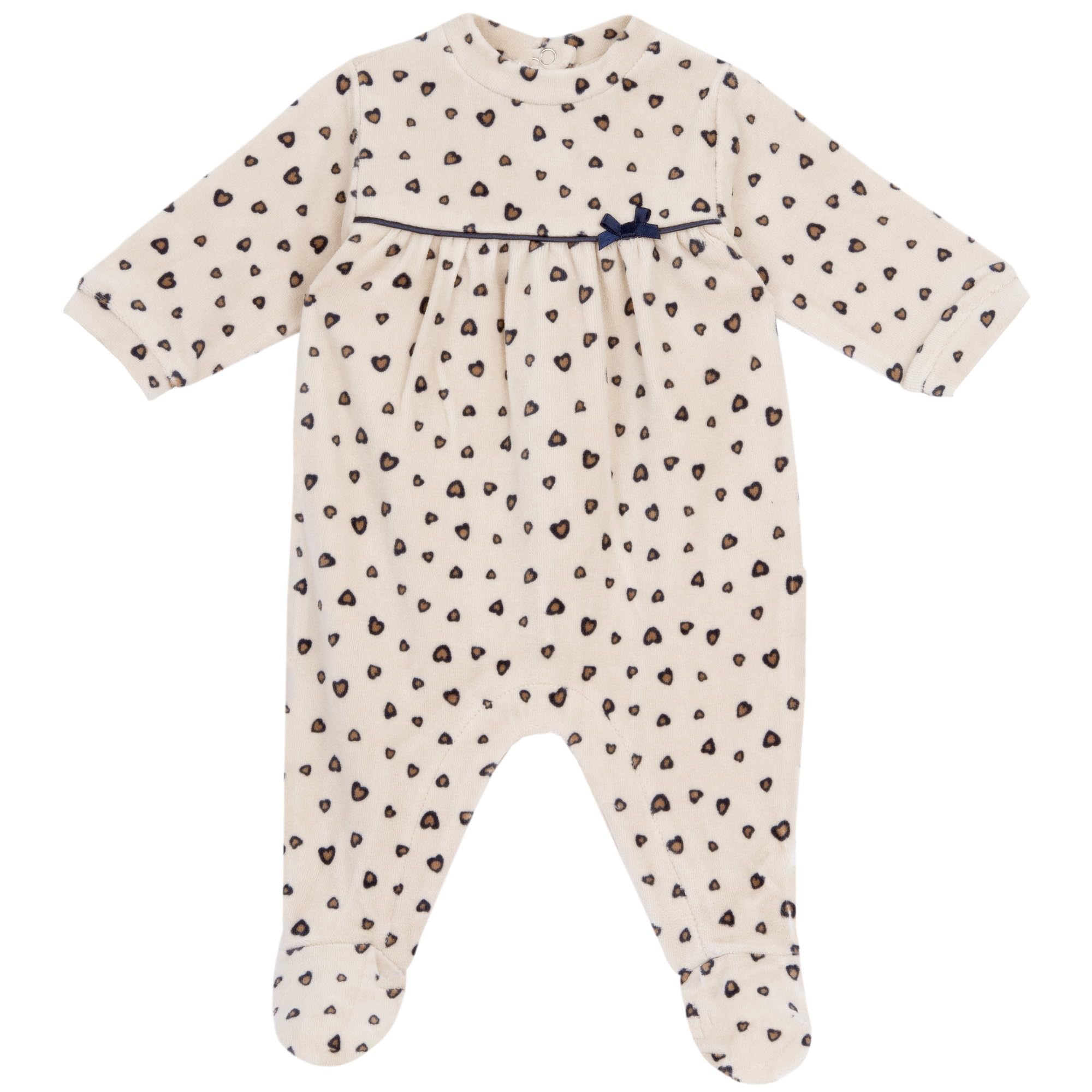 Chicco, Tutine in ciniglia con apertura entrogamba, Neonato/Neonata 0-24 mesi, Designed in Italy