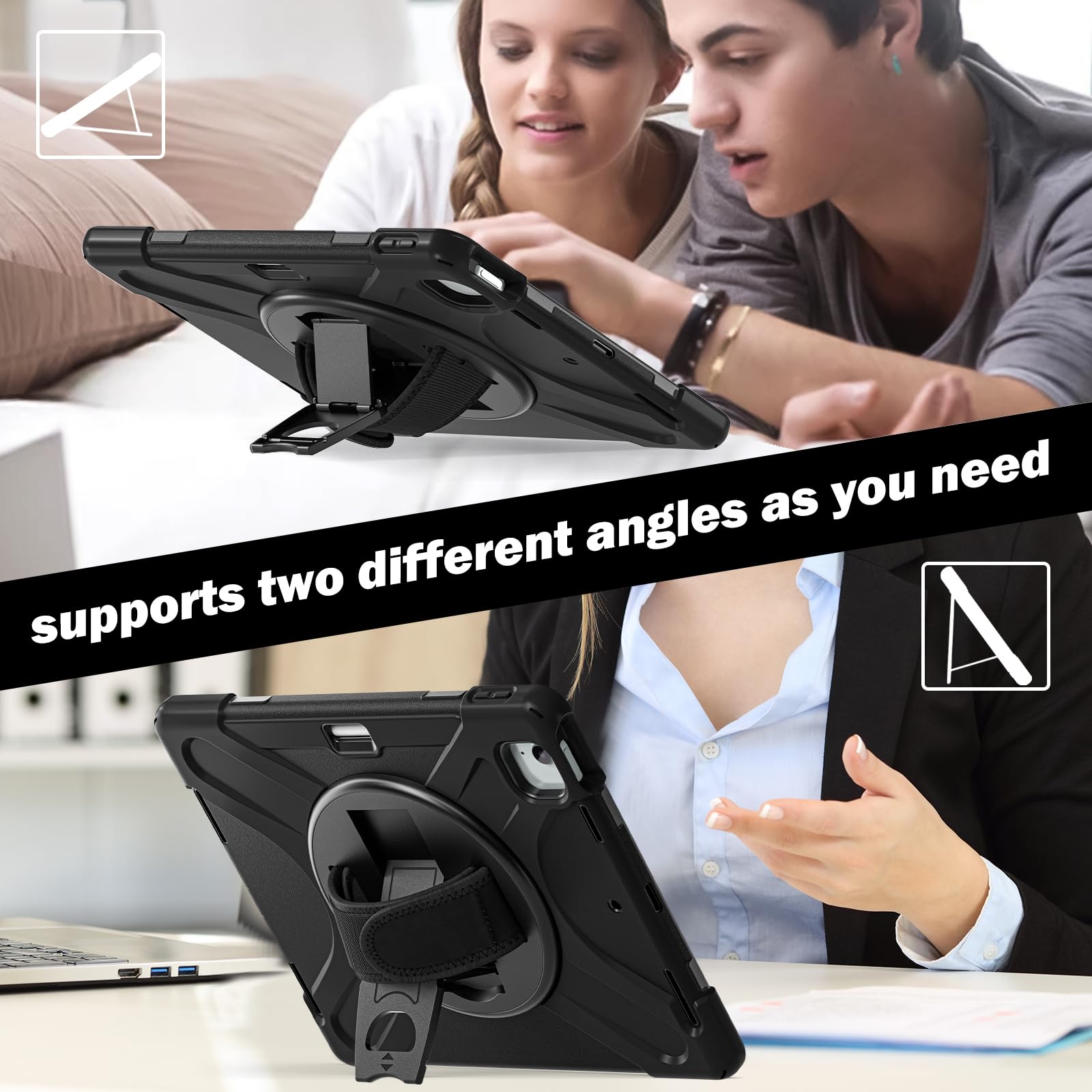 Amazon.com: FONREST for iPad Air 13-inch M2 (2024) A2898/A2899 for