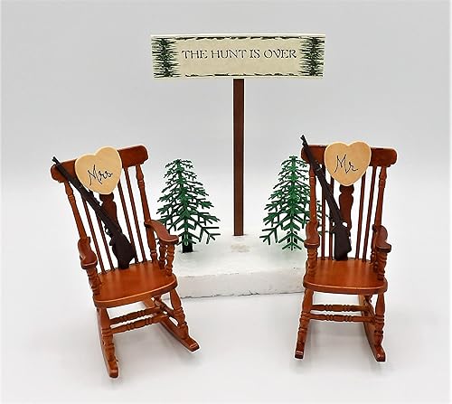 Sillas mecedoras de boda Mr y Mrs Hunter