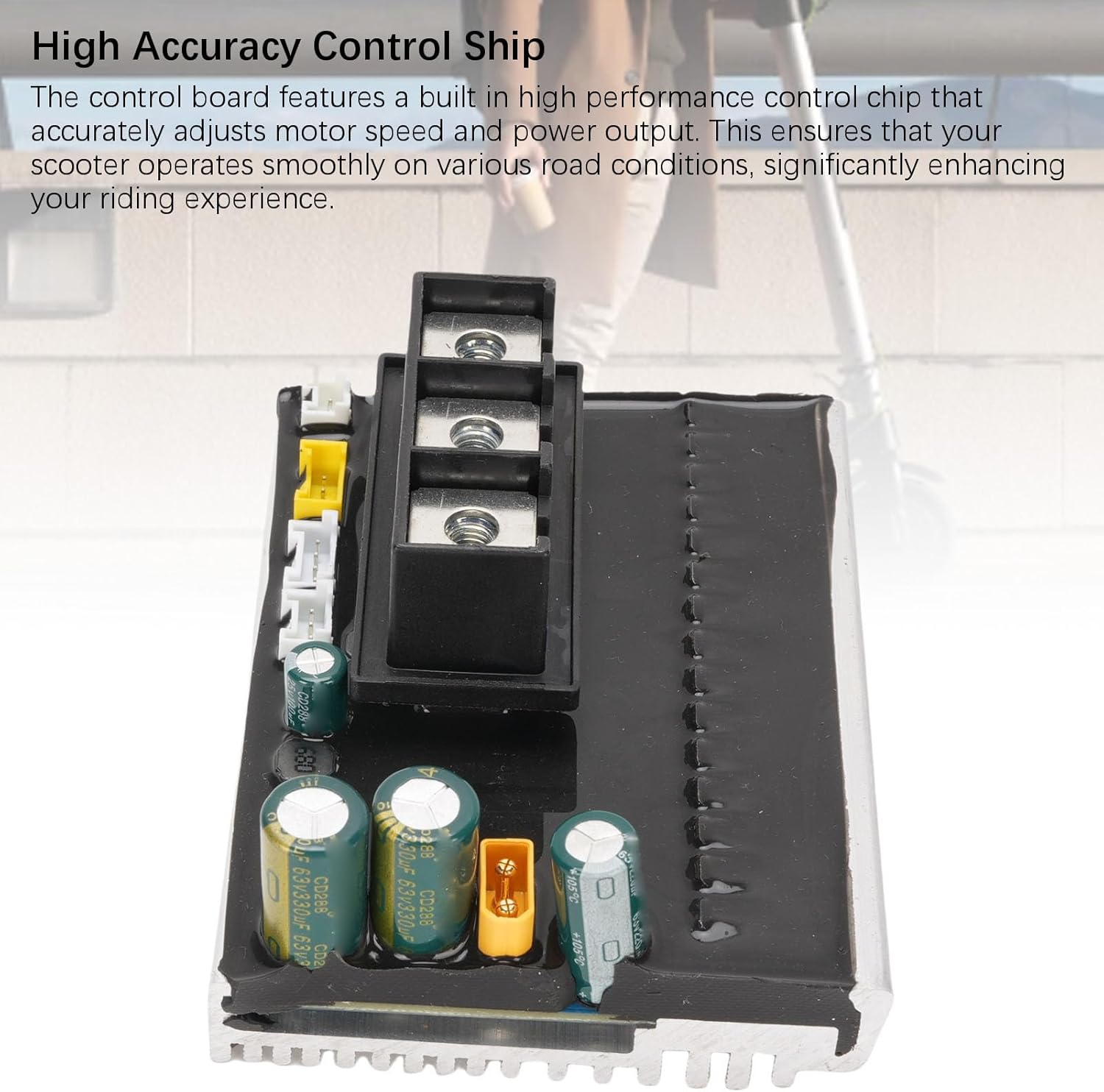 Electric Scooter Controller, Control Board Replacement for for F30 F40 Series, Rain Proof Electric Scooter Motherboard Circuit Board Controller