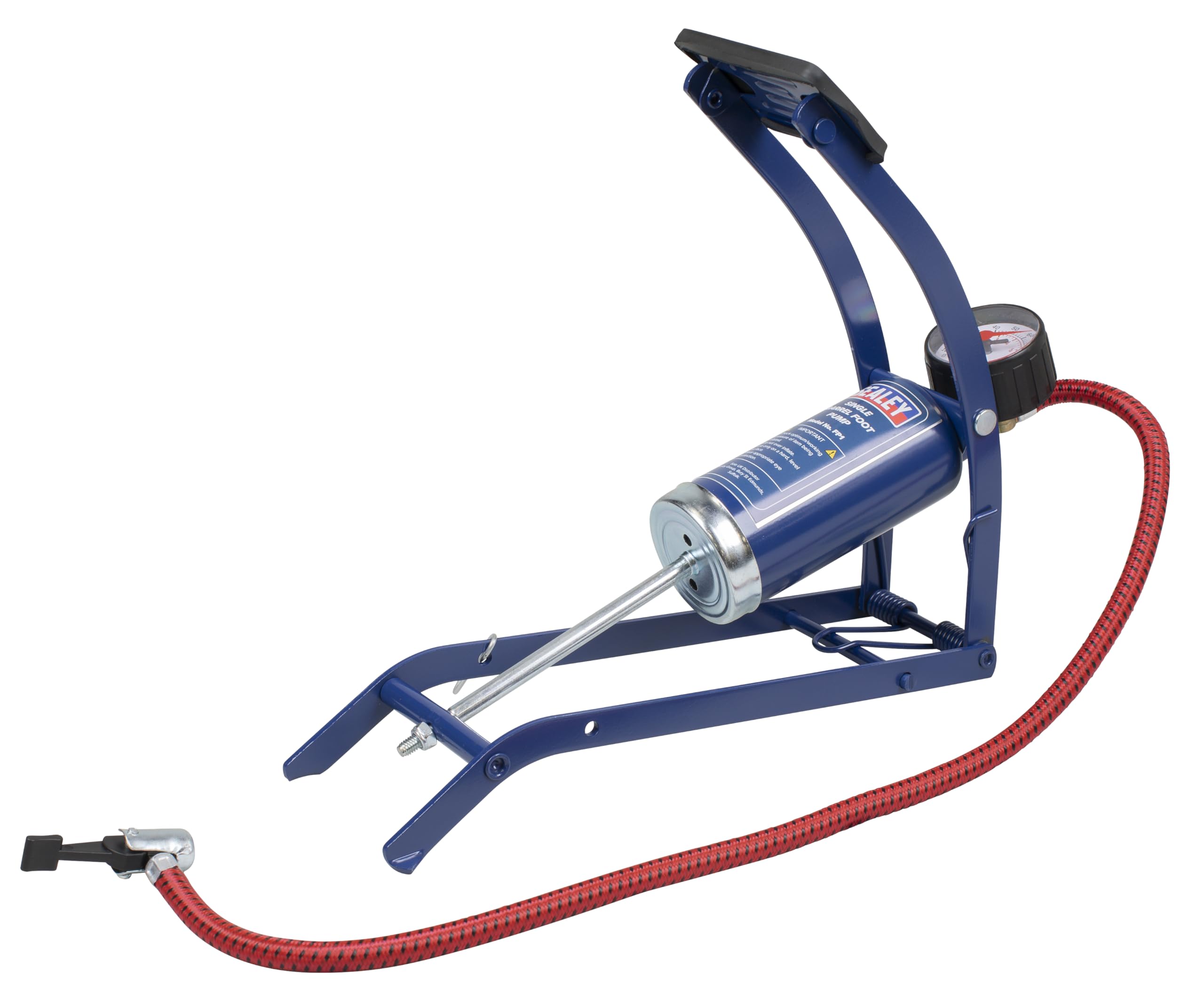 Sealey Fp1 Foot Pump Single Barrel