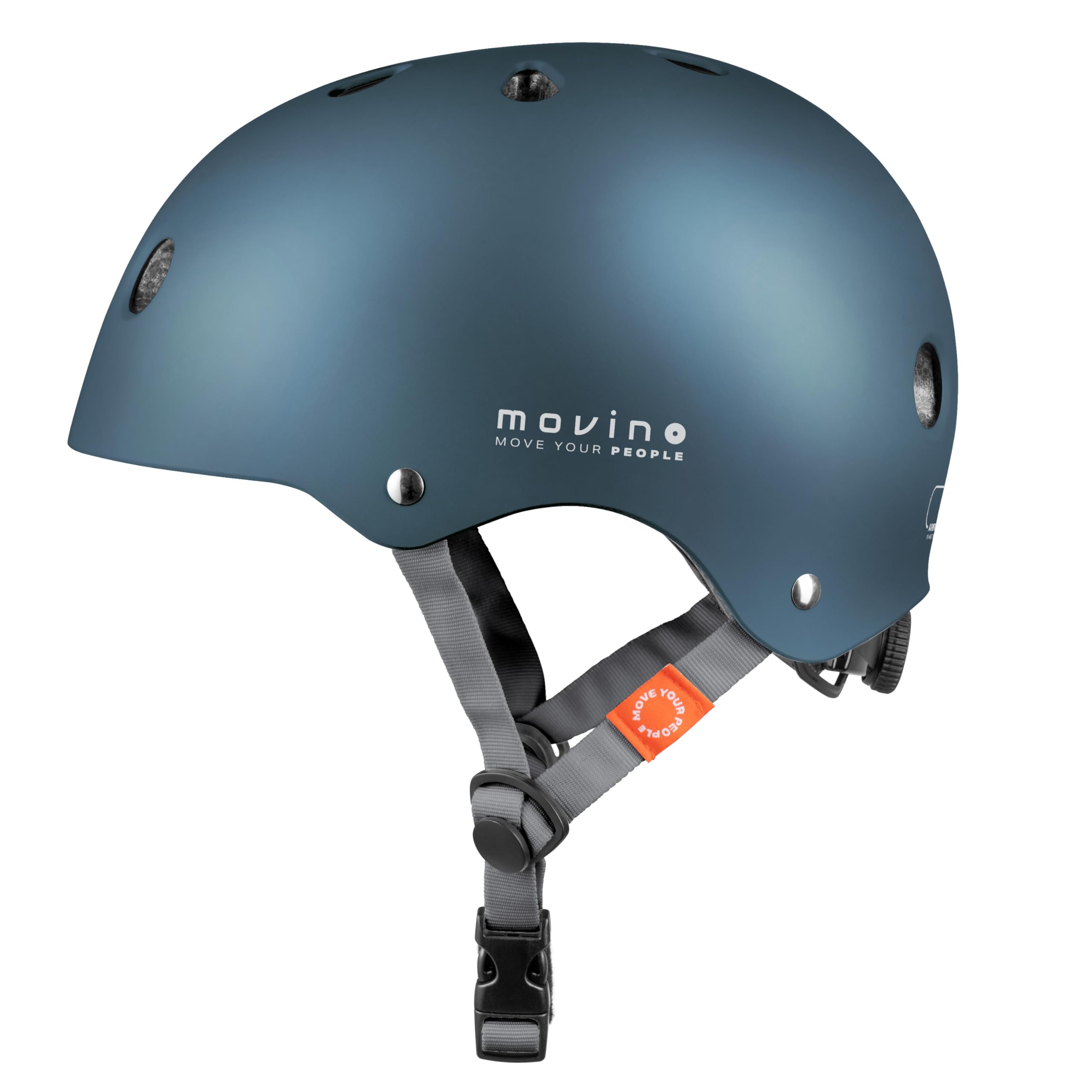 Movino Kask Rowerowy dla Dzieci i Młodzieży Regulowany - Skorupa ABS+EPS i 11 Otworów Wentylacyjnych - Kask na Rower, Rolki, Hulajnogę i Deskorolkę - Element