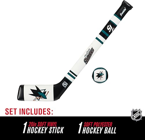 Vista 48 de Franklin Sports NHL Team - Juego de mini palos de hockey suaves – NHL Team de espuma suave Mini palo de hockey y pelota – Gran juguete para niños