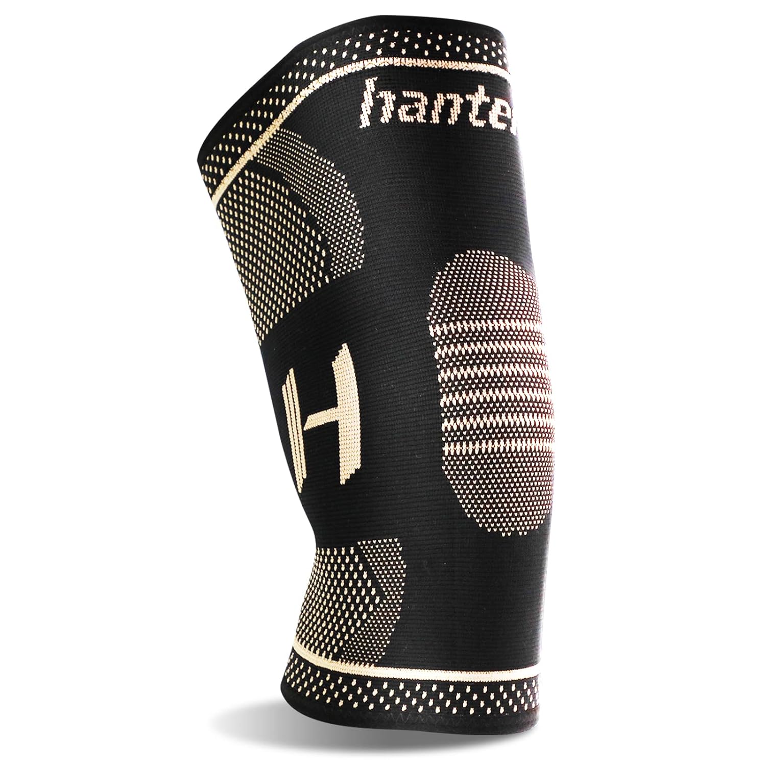 Hanter Knee Braces for Knee Pain, Unisex Copper Knee Compression Sleeve