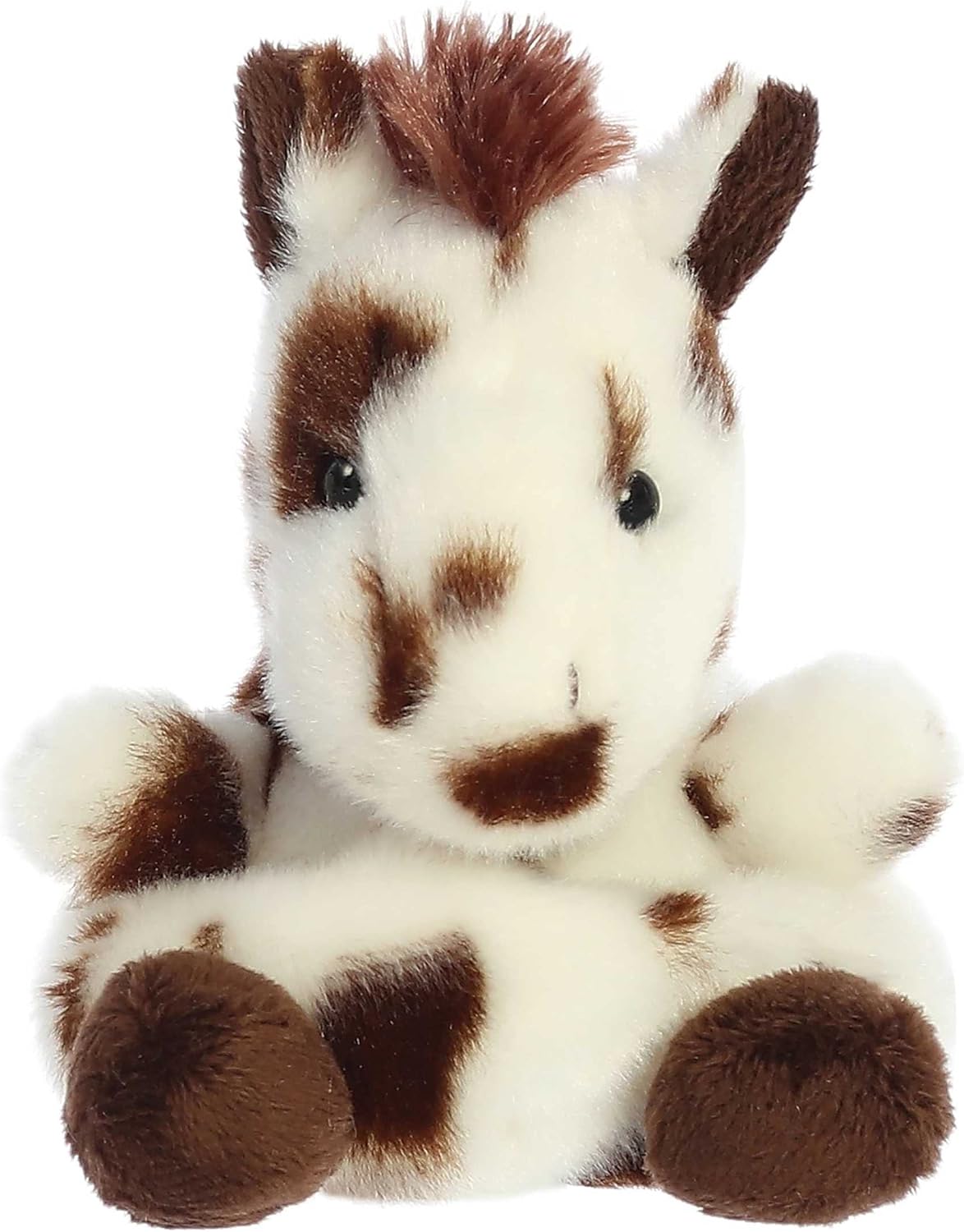 Aurora® Adorable Palm Pals™ Haymitch Painted Horse™ Stuffed Animal - Fun Collectible Plush for Kids and Adult Collectors - Perfect for Decorating Rooms and Birthday Gifts - White 6.5 Inches