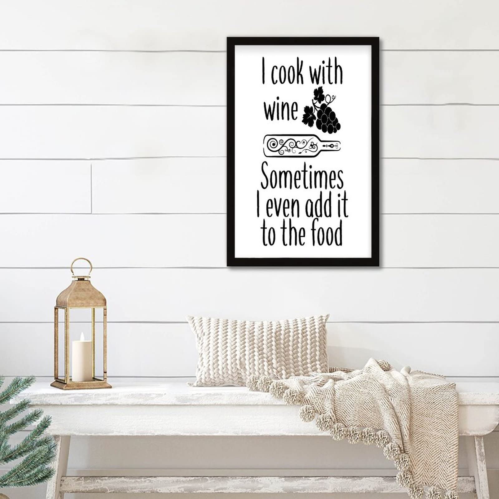 Panneau en bois avec mot positif pour une decoration interieure inspirante