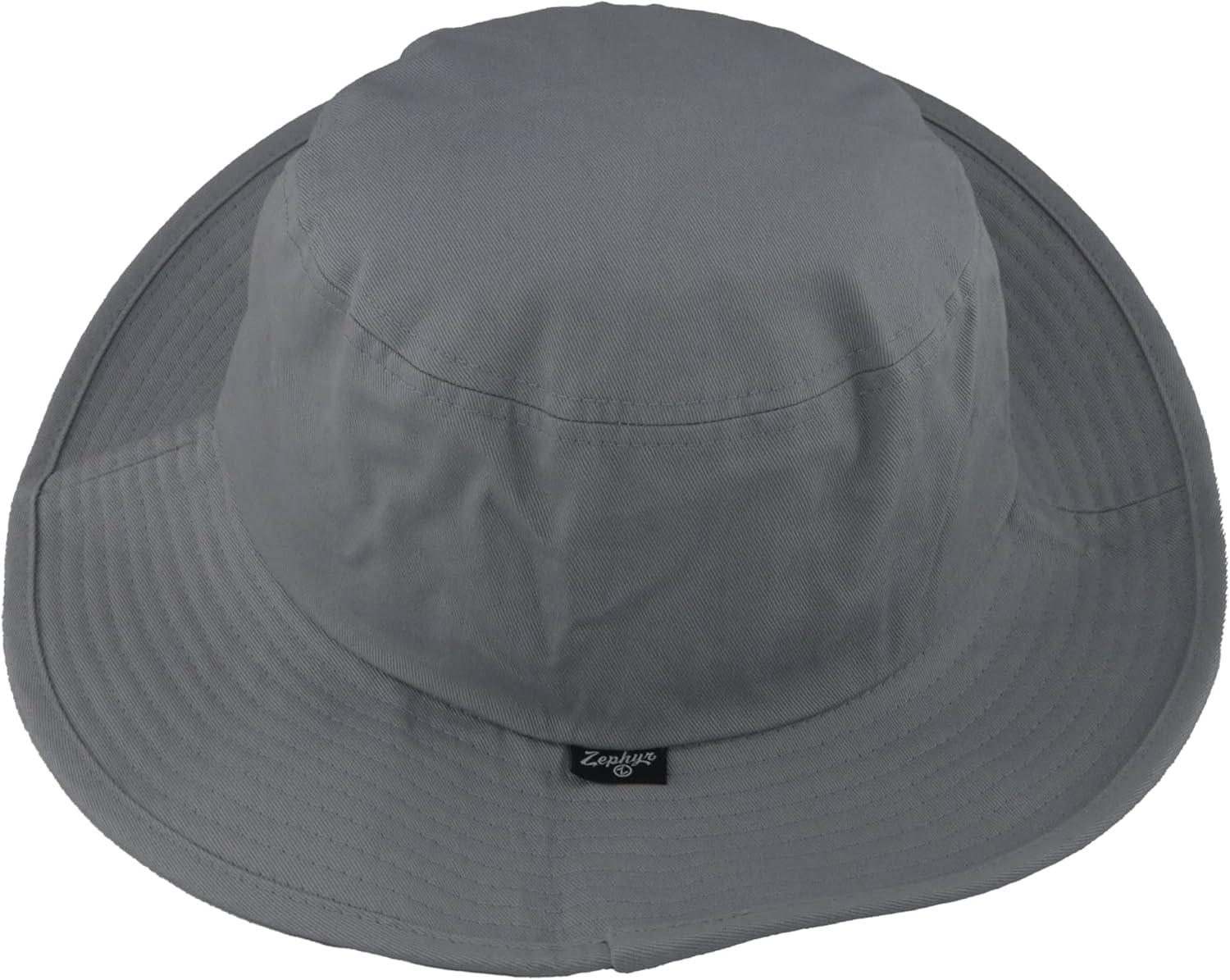 ZHATS Standard NCAA Officially Licensed Bucket Hat Patch Gray Defer, Grey, Large-X-Large