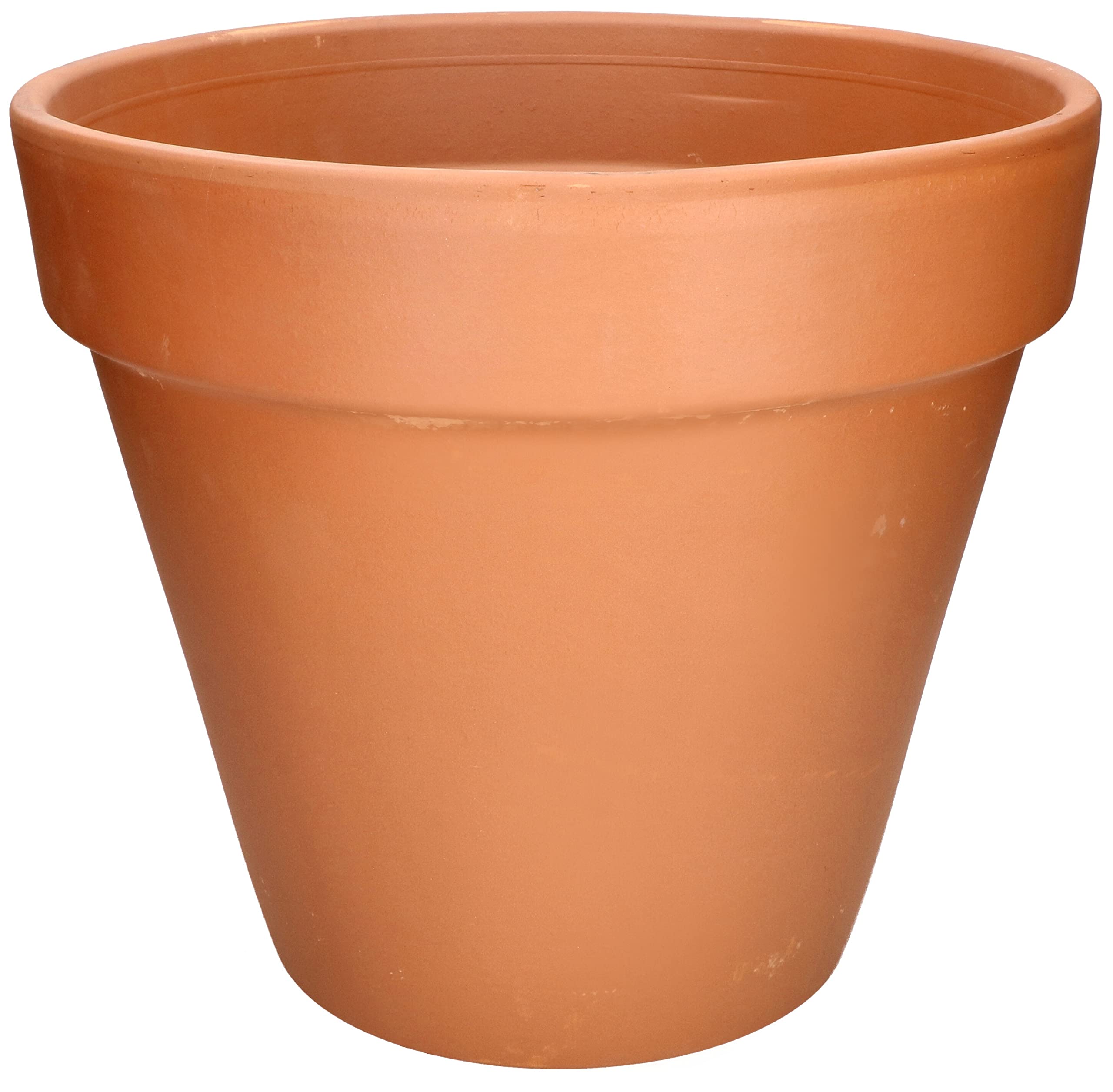 KOTARBAU® Terracotta Flower Pot Diameter 39 cm Planter with Rim for Indoor and Gardens