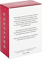 Vista 4 de Hallmark Keepsake Adorno de Navidad de plástico 2022, Minnie Mouse de Disney, Oh So Sweet!