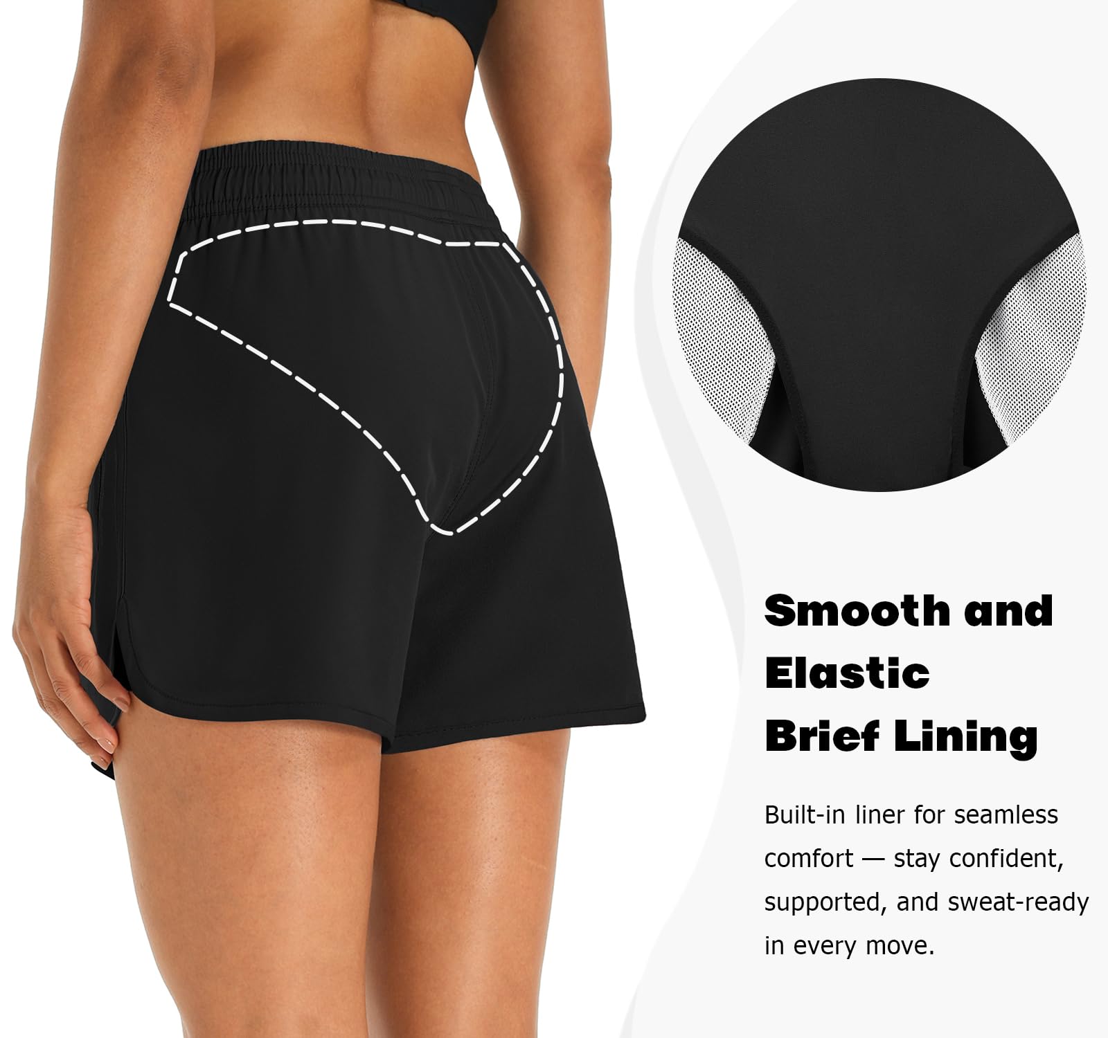 APTRO Pantalones Cortos Mujer,Bikini Deportivo Mujer Shorts de Protección UV para Playa,Tiempo Libre Yoga Verano Gimnasio
