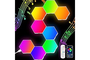 Neoglint Hexagon Lights: Illuminate Your Space with Style