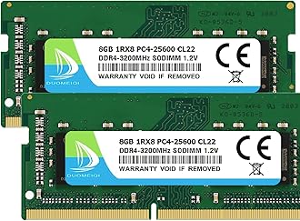 3200 DDR4 Ram 16GB DDR4 3200 Mhz 3200Mhz DUOMEIQI DDR4 16GB （8GBx2） 3200Mhz DDR4-3200 Sodimm PC4-25600 DDR4 3200 3200Mhz Sdram 260-Pin Laptop Ram