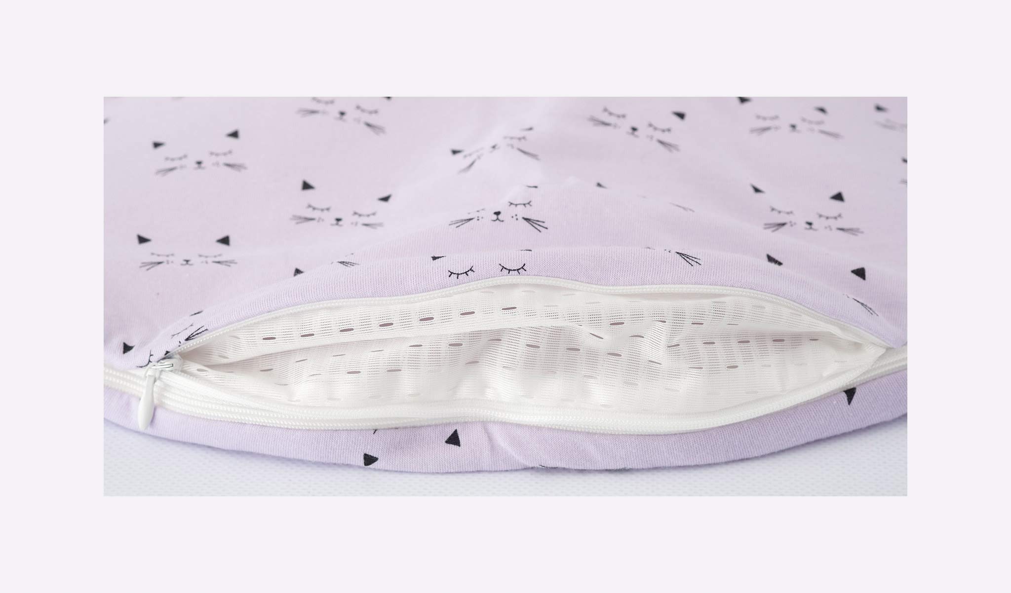 Träumeland s0102453 Saco de dormir Juego liebmich schmuse gato 3 piezas 56/62, multicolor