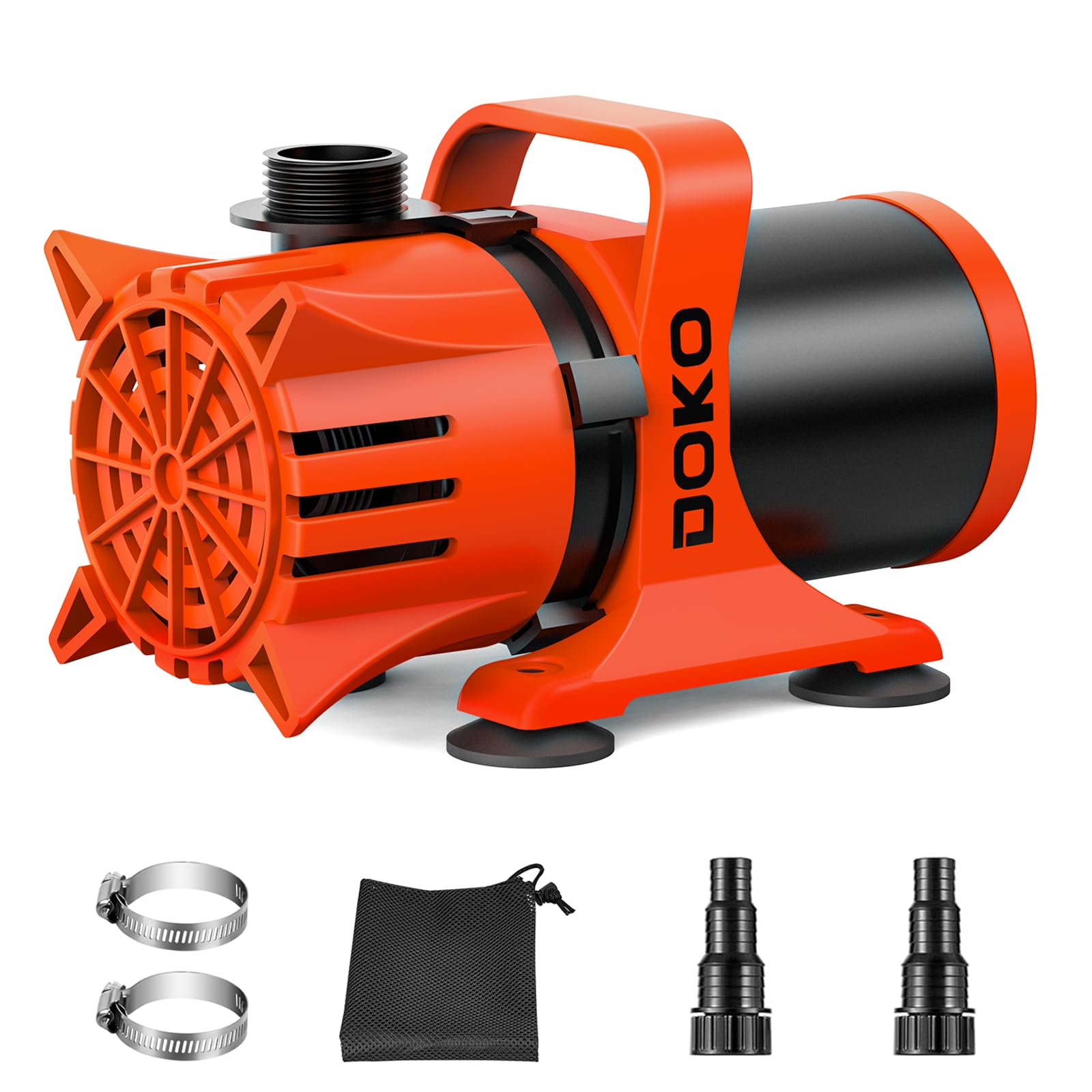 DOKO 1800GPH 100W Submersible Water Pump for Pond, Fountain, Waterfall