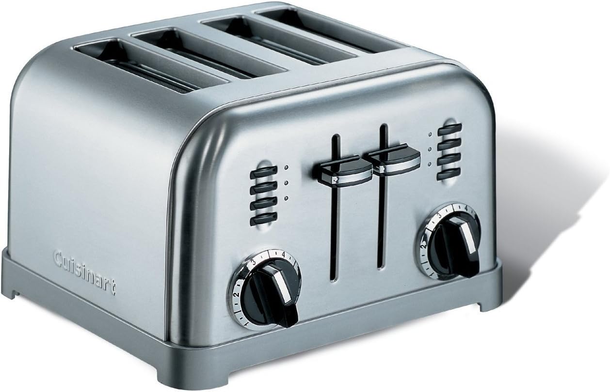 Dualit Classic Vario Toaster 2 Scheiben Toaster Edelstahl Handgefertigt in GBR Unique ProHeat
