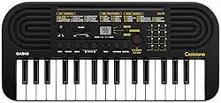 Teclado Infantil Casio SA-51 H2 Preto 32 Teclas Portátil Iniciante