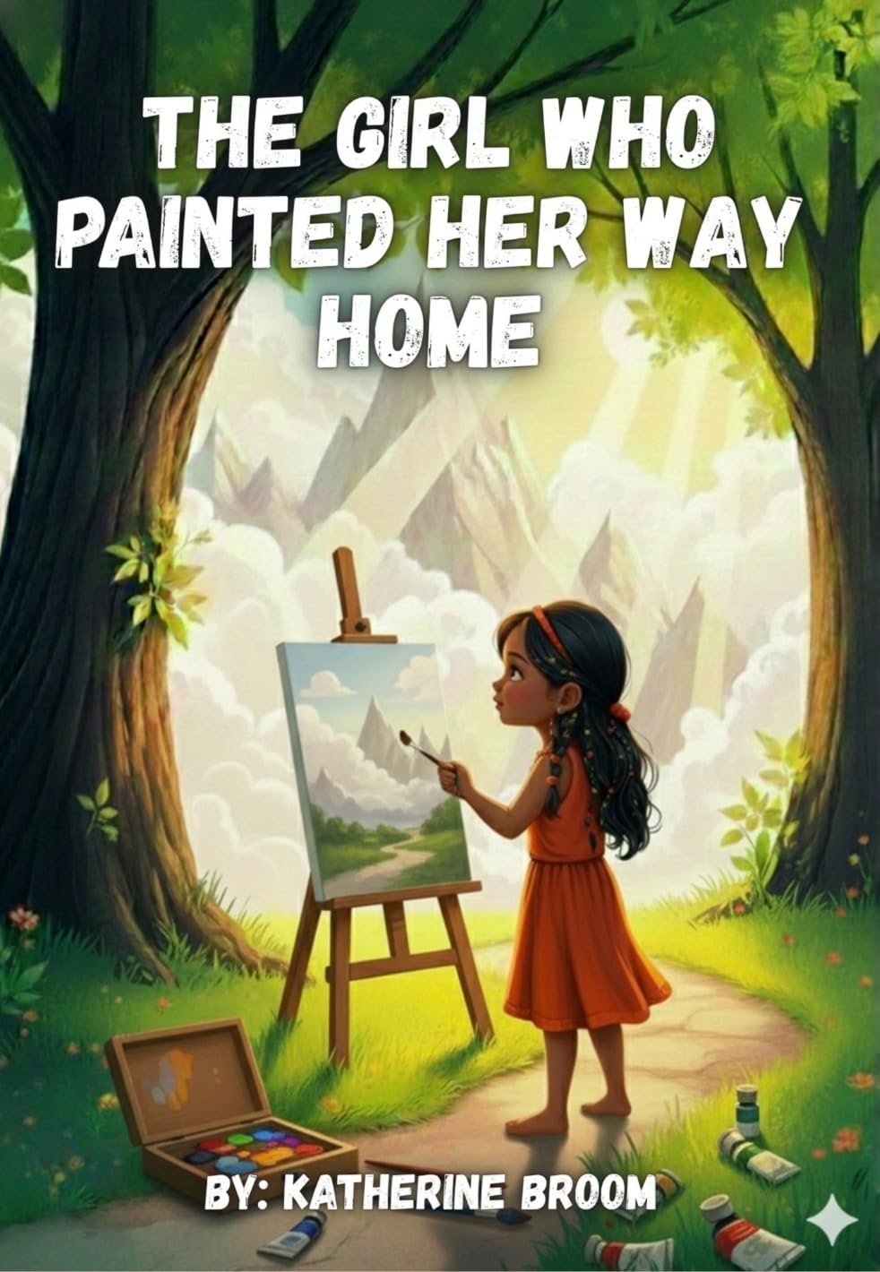 THE GIRL WHO PAINTED HER WAY HOME      Kindle Edition