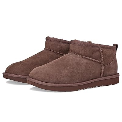UGG Kids Classic Ultra Mini (Little Kid/Big Kid) Kids Shoes Burnt Cedar