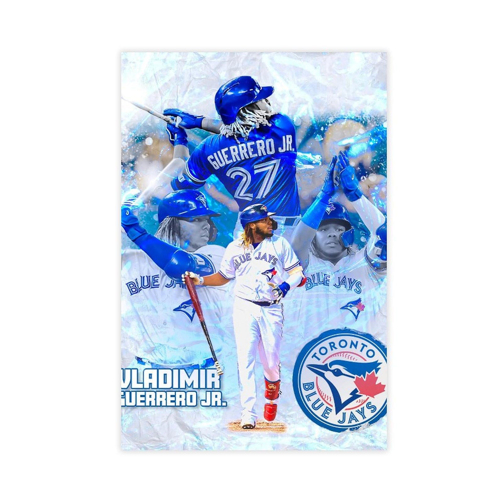Vladimir Guerrero Jr Baseball Playe85 Canvas Poster Bedroom Decor