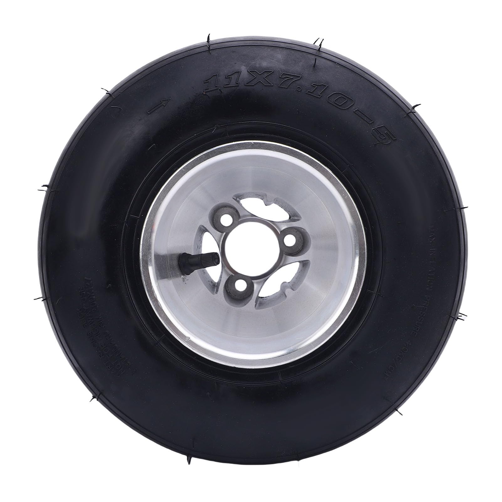 11x7.10-5 Reifen Gummi-Aluminium-Legierung 4PR Tubeless Heck Rand Reifenbaugruppe für ATV UTV SXS Nebeneinander Golfwagen Go Kart