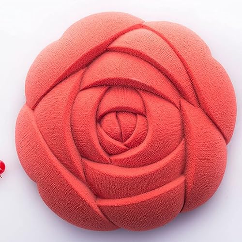 Miniatura 4 de Pure Vie Molde de silicona antiadherente a prueba de fugas de 6.69 pulgadas para pasteles de Navidad, aniversario, cumpleaños, pan, magdalenas,