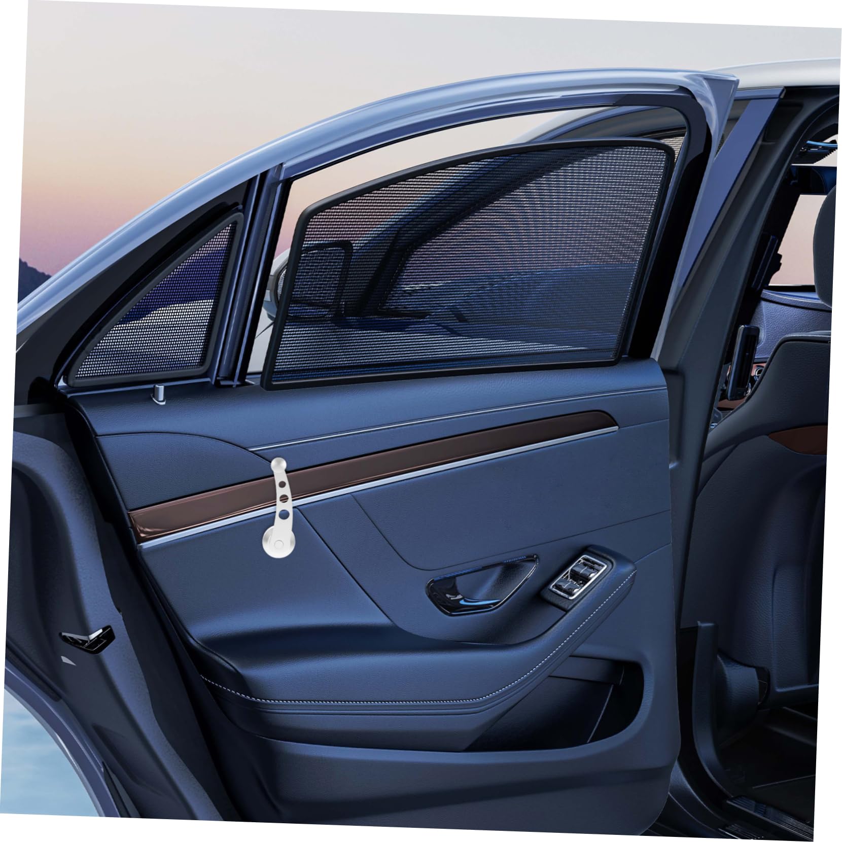 Cabilock Auto Window Handle Replacement 2pcs Sturdy Crank Handles for Car Manual Windows