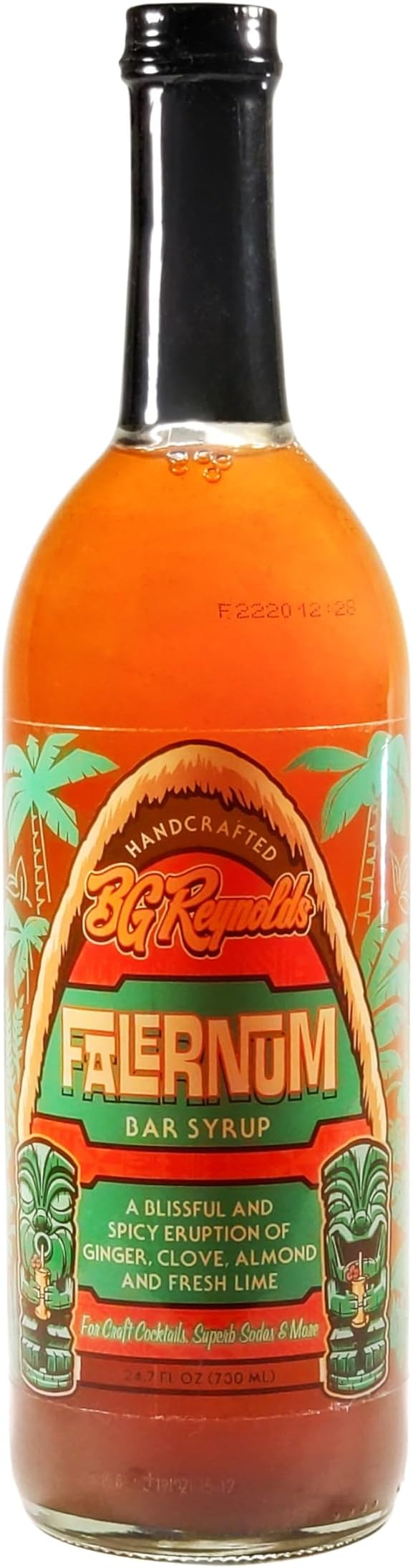 Natural Tiki Cocktail Cane Syrup, Falernum, 750 ml