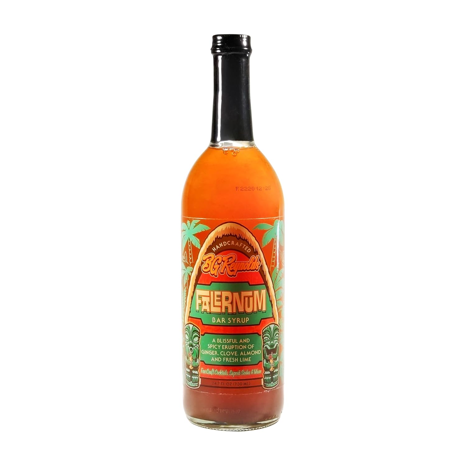 BG Reynolds Natural Tiki Cocktail Cane Syrup, Falernum, 750 ml