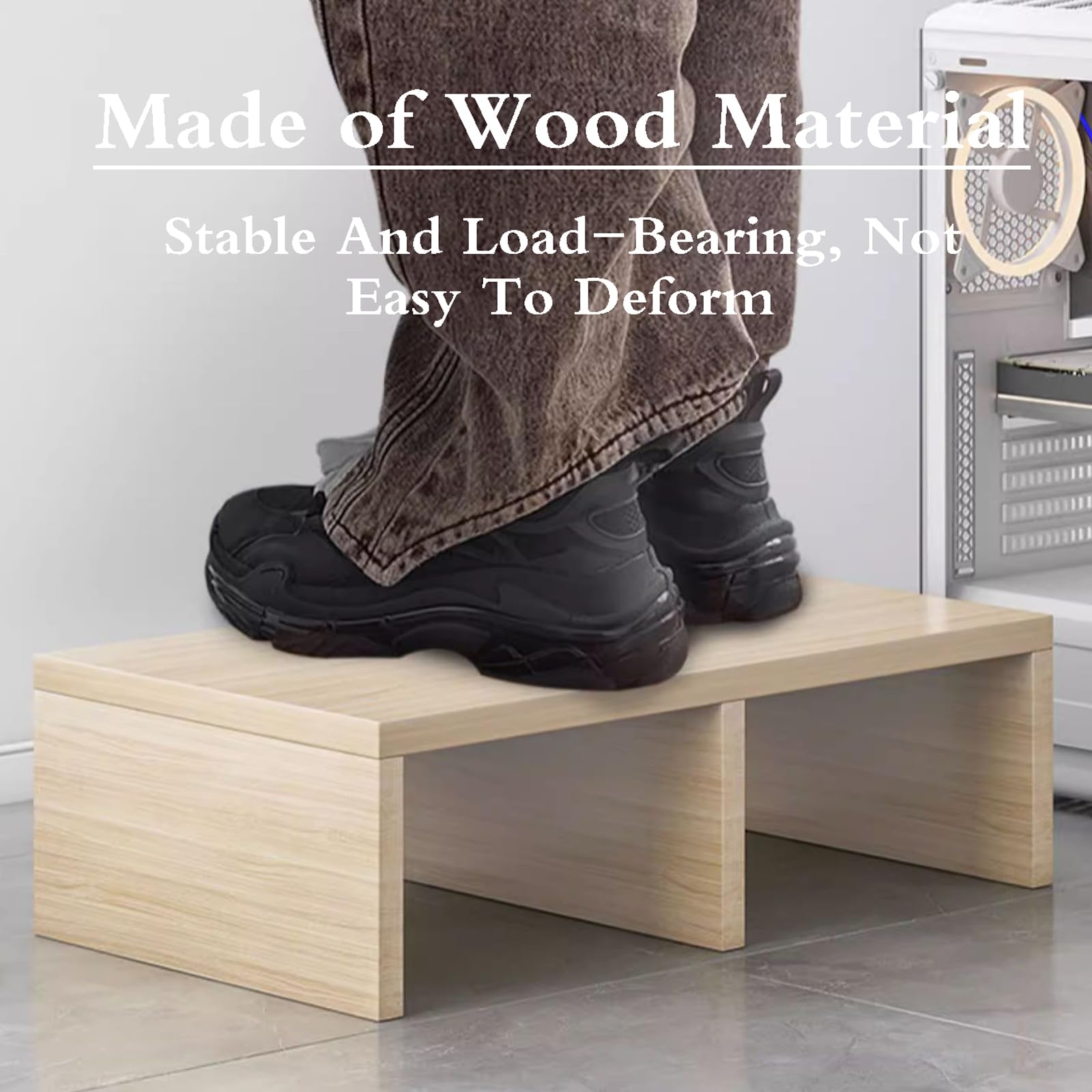 ReposapiéS De Oficina De Madera,ReposapiéS Debajo De La Mesa,ReposapiéS ErgonóMico,ReposapiéS para Debajo del Escritorio,ReposapiéS De Descanso del Escritorio,Mejorar La Postura