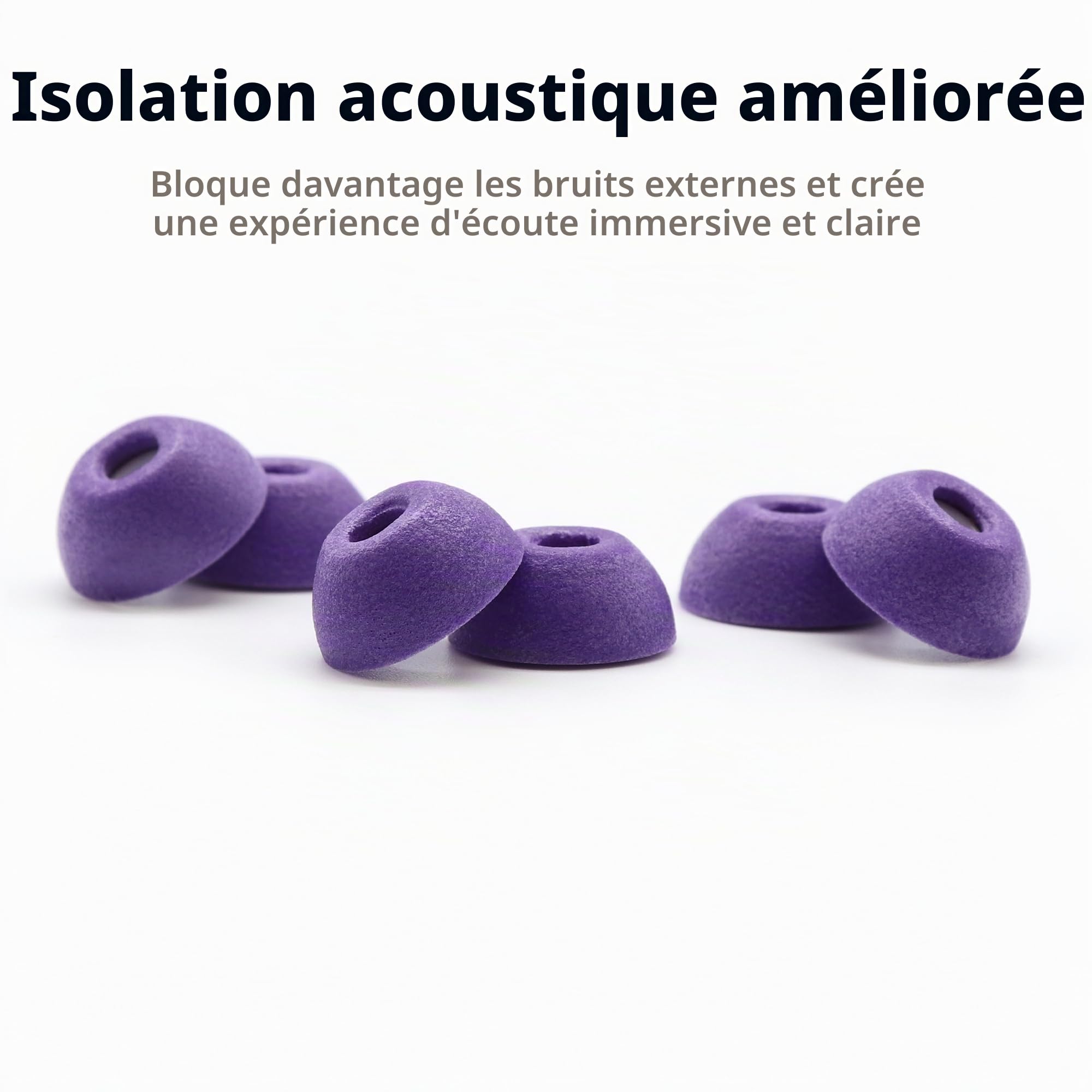 Comply TrueGrip Max Embouts de Rechange en Mousse à mémoire de Forme