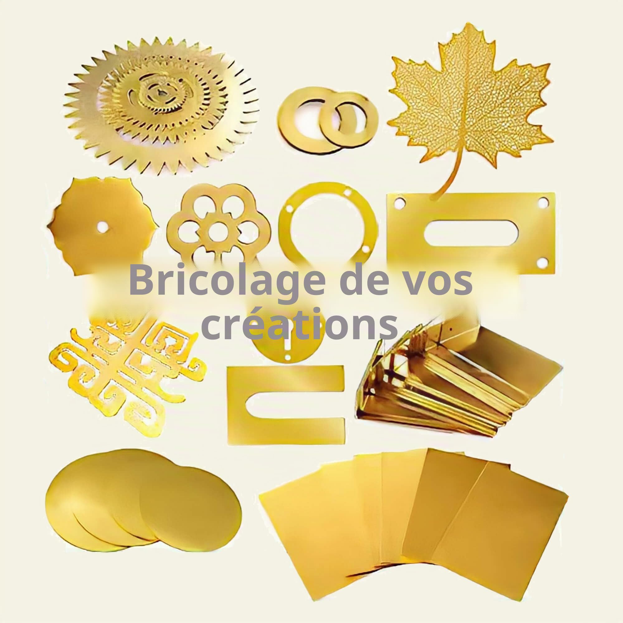 Lot de 2 plaques en laiton de 1 mm, en laiton, plaques en laiton 18 cm x 18 cm x 1,0 mm (2 pièces)